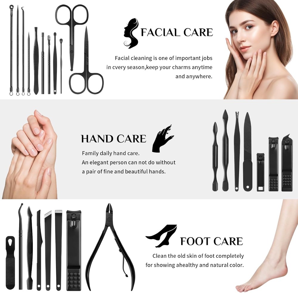 Profesyonel 26 Parçalı Paslanm - Mens Grooming Kit Gift Set incelemesi ve fiyatı