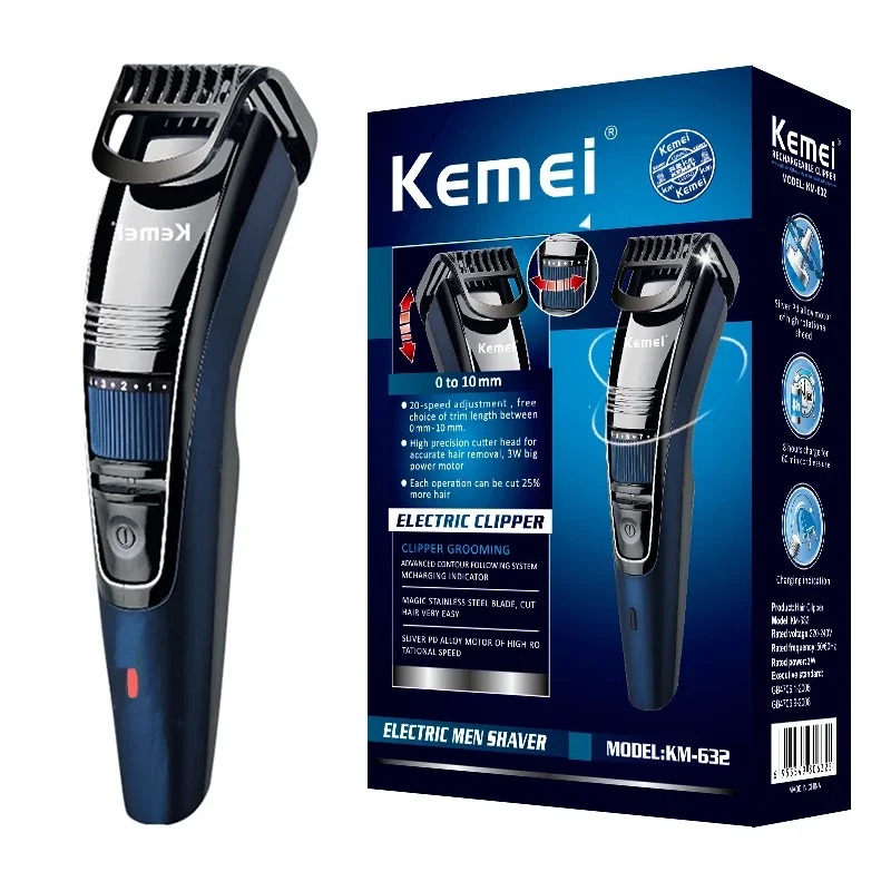Kemei 632 0.5-10mm Ayarlanabil - Men'S Face Grooming incelemesi ve fiyatı
